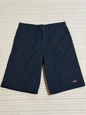 Dickies Navy Workwear Shorts - Durable Men's Sz 30x13
